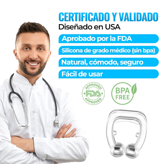 Clip Nasal Anti-Ronquidos: La Solución Exclusiva para un Sueño Sin Interrupciones